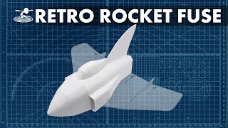 How to Build the FT Retro Rocket Fuselage  BUILD [upl. by Bronny]