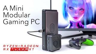 We Built A Modular Mini Gaming PC That Runs It All RX680 Edge HandsOn [upl. by Dalton]