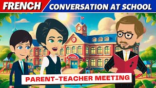 French Conversation at School  Parent Teacher Meeting [upl. by Curtice]