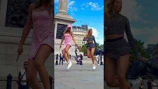 When a jumproper meets a dancer 😱👯‍♀️ Montana Tucker and Lauren Jumps dance jumprope london [upl. by Norrej]