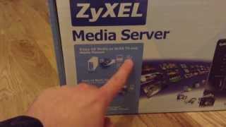 ZyXel Media Server NSA310 [upl. by Dunc]