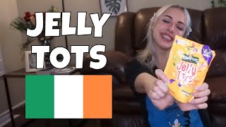 Eating Jelly Tots from Ireland FULL [upl. by Auqinihs]