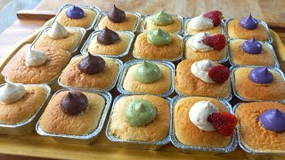 CUSTARD FILLED CUPCAKES ISANG RECIPE ANG DAMING FLAVORS [upl. by Akinwahs]