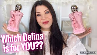 DELINA VS DELINA EXCLUSIF Perfume Comparison Parfums de Marly [upl. by Eerrehs]