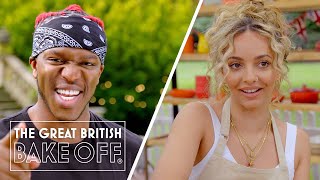 KSI and Little Mix’s Jade Thirlwall rock Bake Off  The Great Stand Up To Cancer Bake Off [upl. by Anawait]