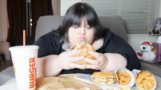 Burger King Mukbang Eating Show 2020 [upl. by Haleemaj575]