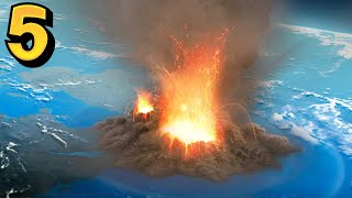 TOP 5 Stunning Volcano Eruptions In All World History [upl. by Keriann]