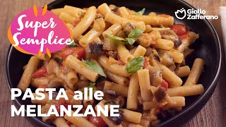 PASTA alle MELANZANE🍆🍝 SEMPLICE e COLORATA💜😍 [upl. by Ophelie]