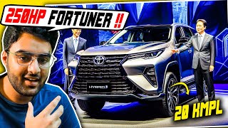 Fortuner Diesel Hybrid finally a Value for Money Toyota SUV   Official Details [upl. by Inal]