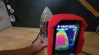 Testing This Clothes Iron With A Thermal Imaging Camera [upl. by Aita]