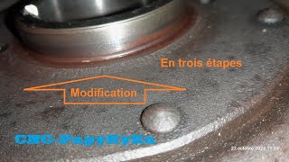 CNCPapyKyKa  Modification poulie Av moteur OM314  23 [upl. by Walsh]