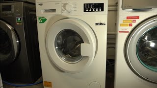 Review of Bush WMNB712EW 7kg 1200 spin washing machine [upl. by Corly]