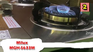 Milux Hob Gas Burner MGHS633M Unboxing Dapur Gas  Home Appliance [upl. by Areid]