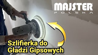 Majster Polska Tania Szlifierka do Gładzi Gipsowych bez pyłowych [upl. by Akela]