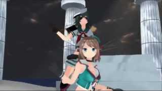 【MMD艦これ】Killer Lady REMIX  MrSexobeat【木曾X摩耶】 [upl. by Filip515]