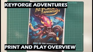 KeyForge Adventures Rise of the Keyraken Dark Tidings PnP [upl. by Ewald411]