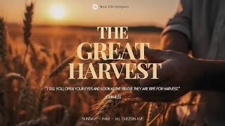 New Life Antipolo Sunday Preaching Spirit Filled Witnessing The Great Harvest Series [upl. by Notsej]