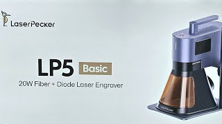 Laserpecker 5 Basic kit unboxing [upl. by Naesal]