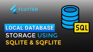 Flutter SQL Database Storage Using Sqlite amp Sqflite CRUD [upl. by Nroht632]