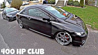 400 HP SUPERCHARGED HONDA CIVIC [upl. by Brittaney]