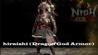 Nioh 2How to get the Dragon God armor [upl. by Modla]