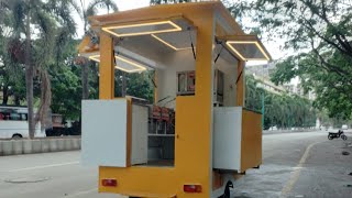 three wheeler appe convarted by food van modified automobile minivlog kitchen viral [upl. by Edgardo]