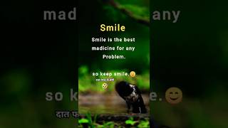 Smile is the best madicine😊 goodline beautifullshayari shayariquates [upl. by Yesnikcm677]