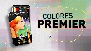 Lapices de Colores Prismacolor Premier 12 Colores Unboxing [upl. by Putnem]