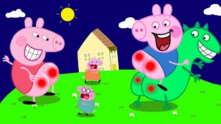 Zombie Apocalypse Zombies Appear At The Forest  Peppa Pig Funny Animation [upl. by Papert118]