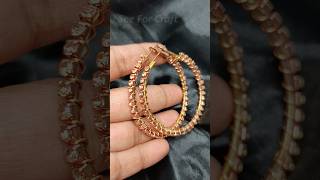 Hoop earring diy  Easy earring making at home tamilartsandcrafts diyearrings trendingshorts [upl. by Satterfield]