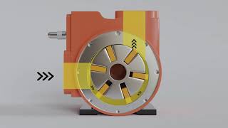 Vane Pump Animation [upl. by Ttereve]