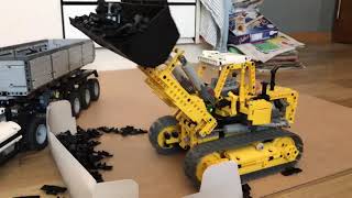 Lego RC Deutz DL1300 Laderaupe  Tracked Loader [upl. by Concepcion]