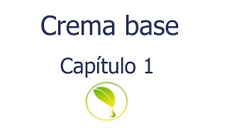 😍 ¿Cómo hacer una CREMA BASE CASERA desde 0 SOLO necesitas 5 INGREDIENTES 😍 Muy fácil Capítulo 1 [upl. by Einiar110]