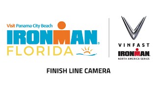 Finish Line Camera  2024 Visit Panama City Beach IRONMAN Florida [upl. by Aiciles345]