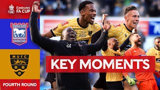 Ipswich Town v Maidstone United  Key Moments  Fourth Round  Emirates FA Cup 202324 [upl. by Hanid319]