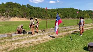 Mortar Firing Demo at the CV Fall Recruit Skirmish [upl. by Sanborne]