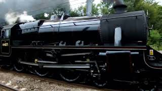 44871 The Waverley at Kirkstall making its way to Carlisle 4824 [upl. by Martyn]