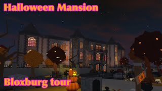 Welcome to Bloxburg  Halloween mansion tour [upl. by Afaw]