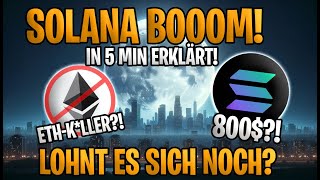 💥Solana 800 möglich Lohnt es sich der Einstieg💥In 5 Minuten erklärt❗️ [upl. by Haldis]