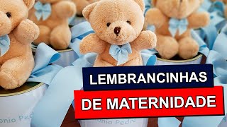 LEMBRANCINHAS DE MATERNIDADE Ideias incríveis [upl. by Llehcram]