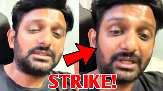 Big YouTuber gives STRIKE WARNING  HirenAminOfficial Strike  Hiren Amin Prank Vlogs  shorts [upl. by Taryne]