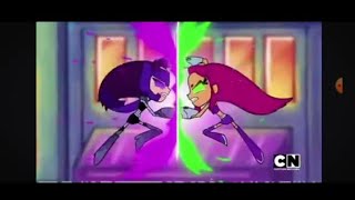 Teen Titans Go  Starfire vs Blackfire Third Battle [upl. by Drofliw]