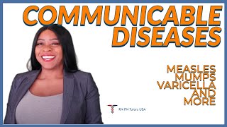 NCLEX PEDIATRIC COMMUNICABLE DISEASES YOU MUST KNOW RNPNTUTOR [upl. by Einram]