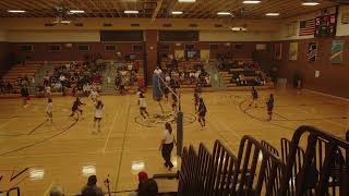 High School Volleyball WHS vs Shiprock NM [upl. by Nrublim381]