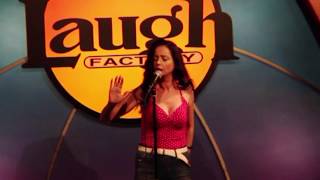 DESPINA MIROU  Stand Up Comedy quotVirgin for the second timequot  LAUGH FACTORY Δέσποινα Μοίρου [upl. by Abate]