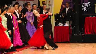 Zharkov  Kulikova RUS  2014 GS STA Hong Kong R2 T  DanceSport Total [upl. by Eerrehs927]