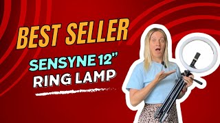 Honest Review Sensyne Newest 12 Ring Light with Tripod Stand [upl. by Aleb843]