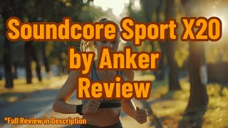 Soundcore Sport X20 by Anker Review [upl. by Cantone]