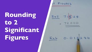 How To Round A Number Off To 2 Significant Figures rounding to 2sf [upl. by Afirahs]