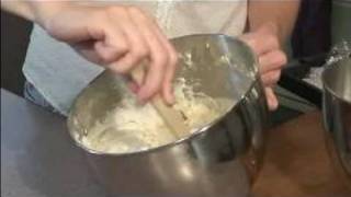 How to Make Italian Crème Cake  Combining Egg Whites amp Batter for Italian Cream Cake [upl. by German]